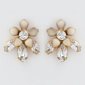 Moonlight Waltz Flower Stud Earrings